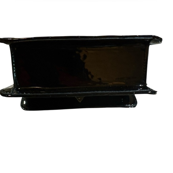 Valentino Orlandi Black Quilted Patent Leather Bag – NWT - Picture 4 of 11